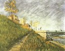 Rives de la Seine près de Pont de Clichy 1887
