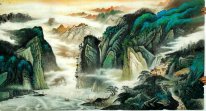 Bergen en water - Chinees schilderij