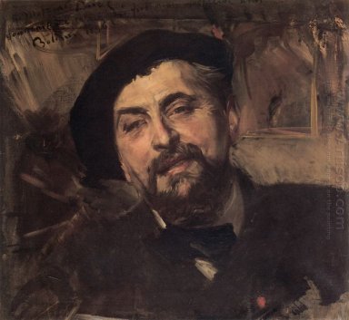 Portrait de l\'artiste Ernest Ange Duez 1896