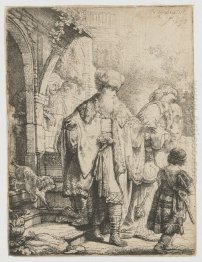 Abraham Dismissing Hagar 1637