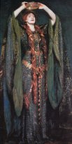 Srta. Ellen Terry como Lady Macbeth 1889