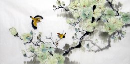 Magnolia-Birds - Chinese Painting