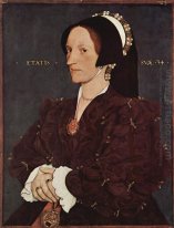Portrait Of Margaret Wyatt Lady Lee 1540
