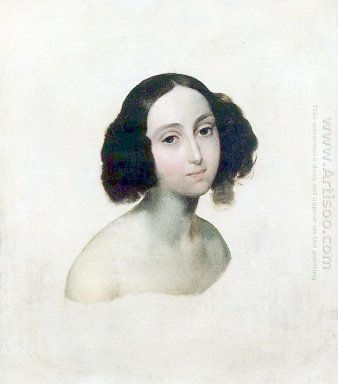 Retrato de grã-duquesa Olga Nikolaevna