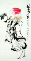 Longevity god - Chinese Painting