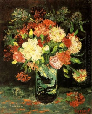 Vase avec des oeillets 1886 2