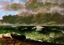 De stormachtige zee 1869