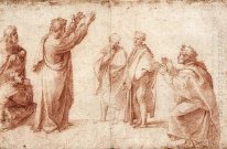 Study For St Paul Preaching In Athens 1515