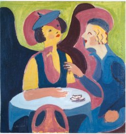 Two Women In A Cafe 1929