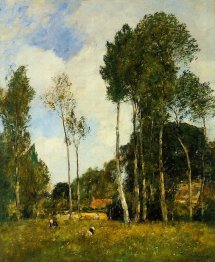 Oiseme Landscape Near Chartres 1891