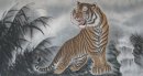 Tiger - Lukisan Cina