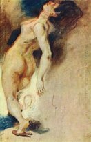 Femme nue tué par derrière