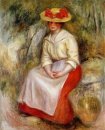 Габриэль в соломенной шляпе 1900