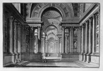 Vestibule Of An Ancient Temple