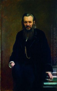 Portrait Der Verleger und Schriftsteller Alexei Sergejewitsch Su