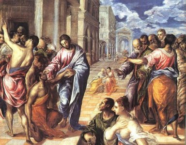 Christus heilt The Blind 1578