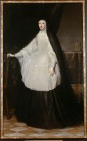 Archiduchesse Maria Anna reine d'Espagne comme une veuve
