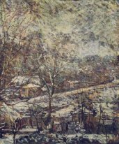 Landscape in wintertime