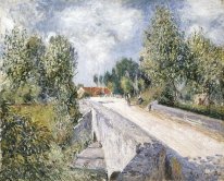 bridge over the orvanne near moret 1883