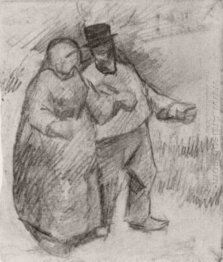 Walking Couple 1886