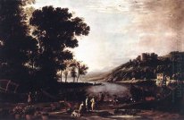 Landschaft mit Merchants