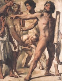 Study For The Martyrdom Of St Symphorien 1834 1