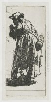 Old Beggar Woman With A Gourd 1629