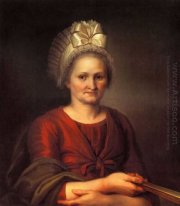 Portret A.L. Venetsianova, Artist'' s Mutter