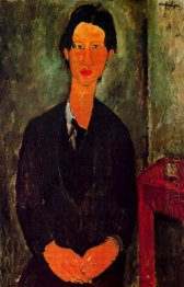 portrait of chaim soutine 1917