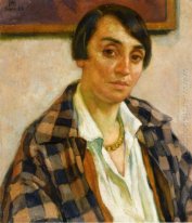 Porträt von Elizabeth Van Rysselberghe 1926