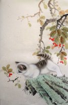 Cat - Peinture chinoise