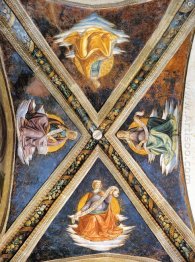 Vaulting Of The Sassetti Chapel