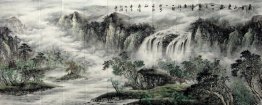 Waterfall - Chinese Painting