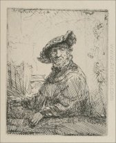 A Man In An Arboug 1642