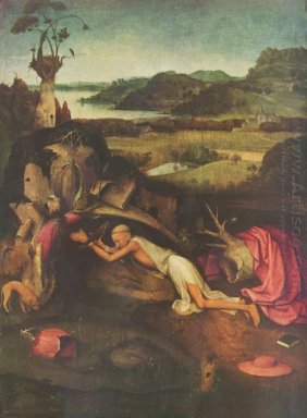 St Jerome biddende 1500