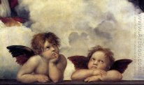 El Sistine Madonna (detalle)