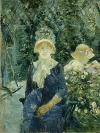 Woman In A Garden