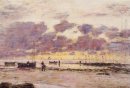 Les rives de Sainte Adresse au crépuscule 1890