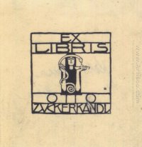 Exlibris För Otto Zuckerkandl 1906