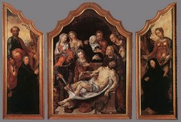 Triptych of the Entombment