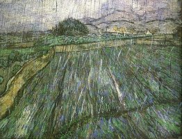 Wheat Field In Rain 1889