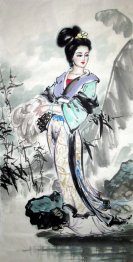 Beautiful Lady - Chinese Painting