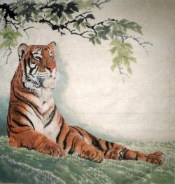 Tiger - Chinese Painting