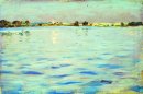 De sista solstrålarna A Lake 1899