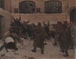 The shooting in Presnya in December 1905