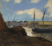 The Port Of Morgat 1882