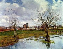 Landschap met ondergelopen velden 1873