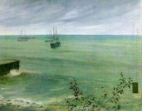 Symphonie en gris et vert de l'océan 1872