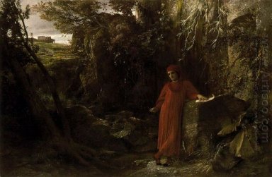 Petrarch Dengan Air Mancur Dari Vaucluse