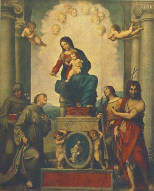 Madonna con Bambino e San Francesco 1514